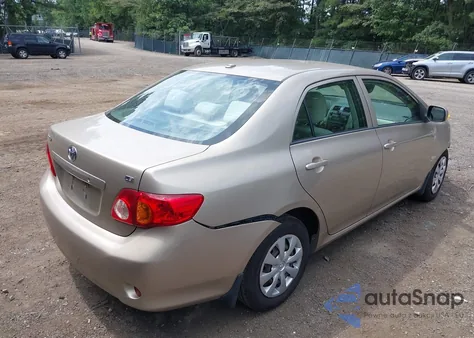 2009 Toyota Corolla Le z USA, uszkodzony, nr VIN 2T1BU40E69C094548